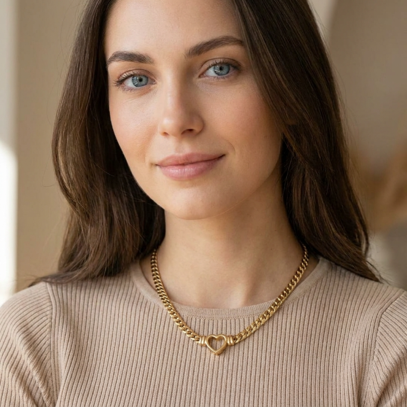Adele Heart Choker