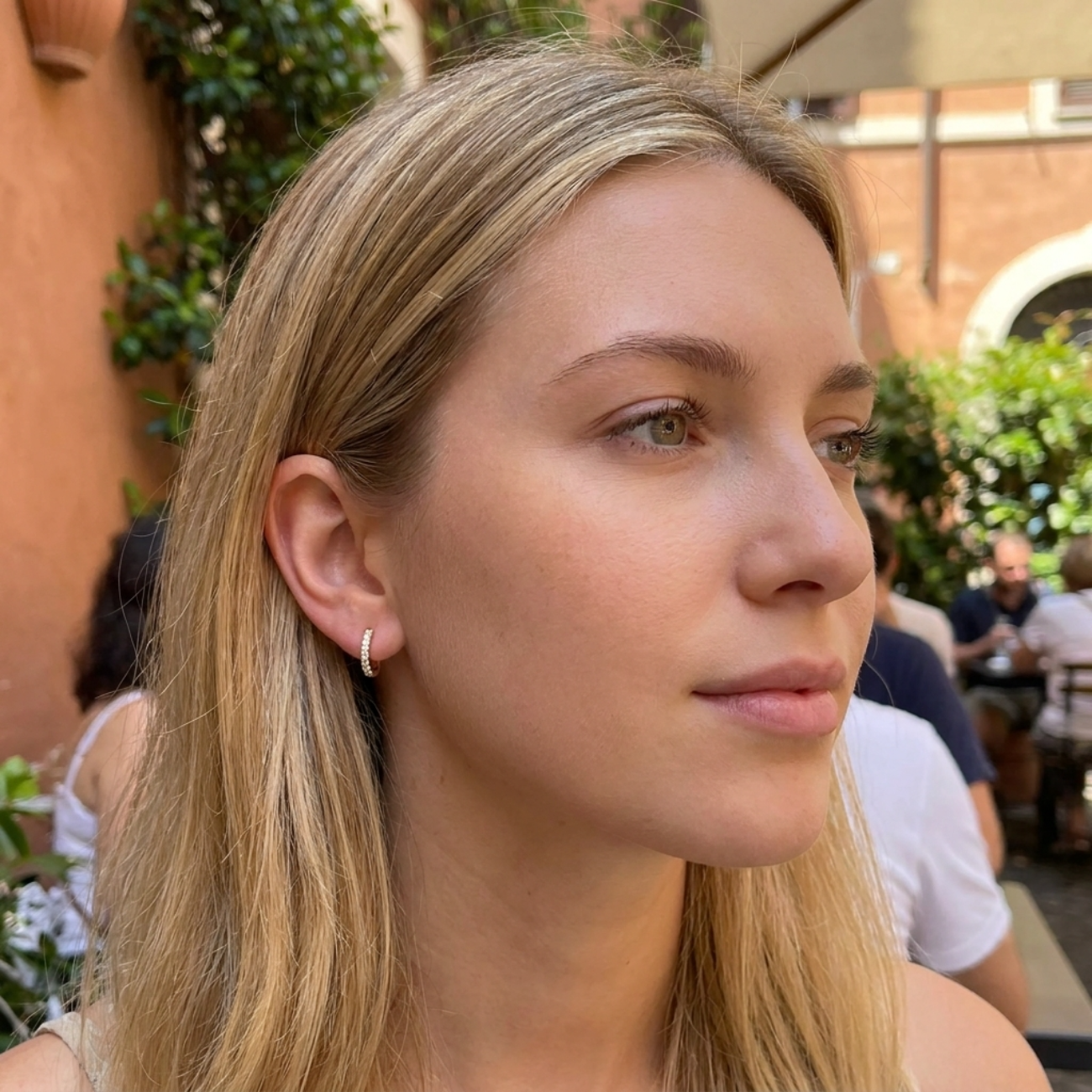 Alice Huggie Earrings