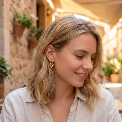 Arrow Gold Earrings