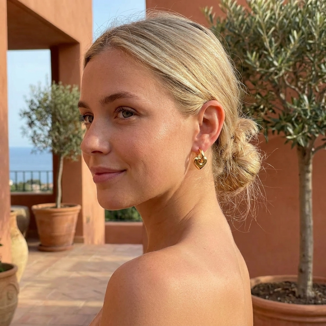 Arrow Gold Earrings