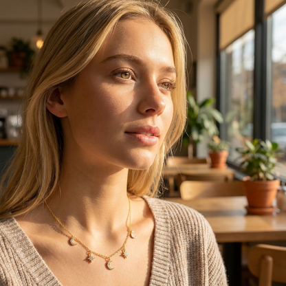 Emily Moon & Star Necklace