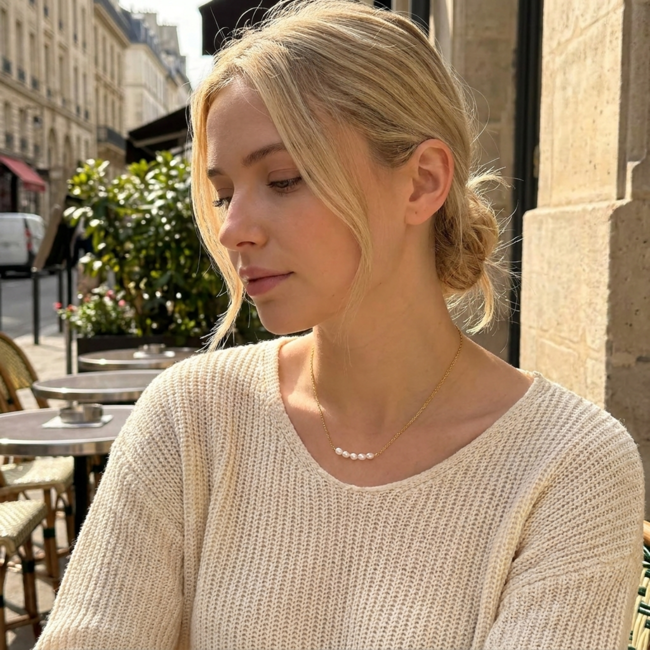 Fiona Pearl Necklace
