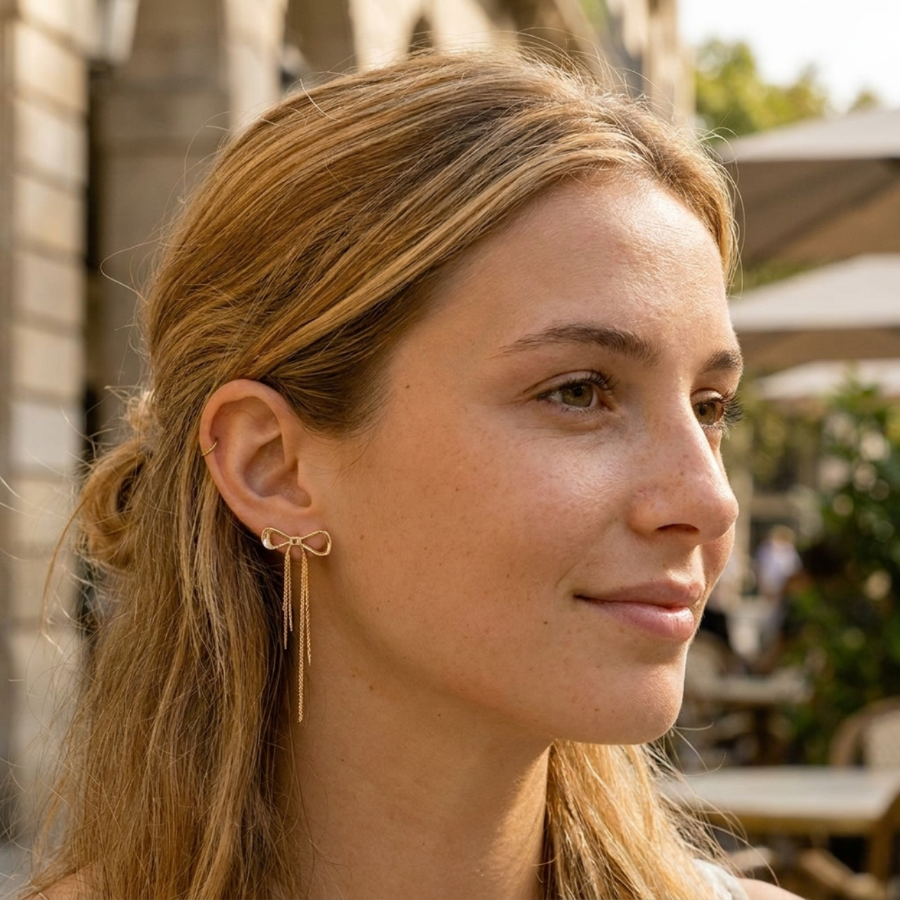 Fiora Bow Earrings