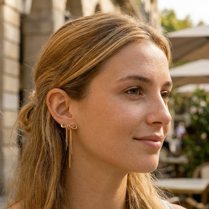 Fiora Bow Earrings