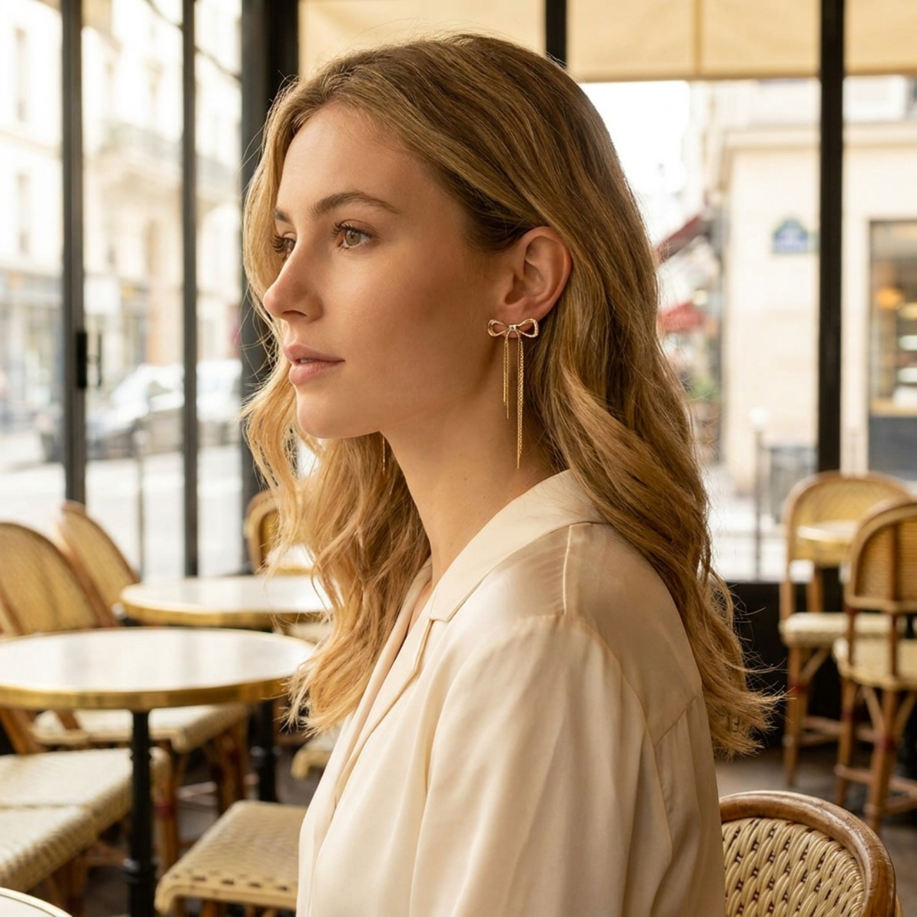 Fiora Bow Earrings