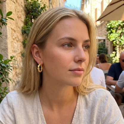 Lynn Hoop Earrings