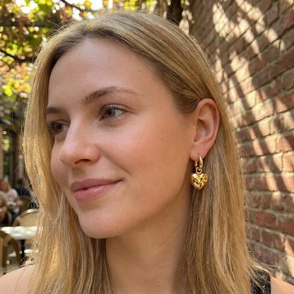 Malia Gold Hoop Earrings