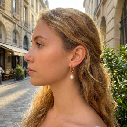 Nerina Freshwater Pearl Earrings