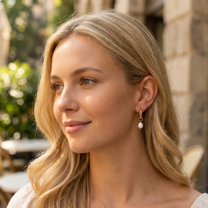 Nerina Freshwater Pearl Earrings