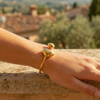 Rosalie Gold Cuff Bracelet