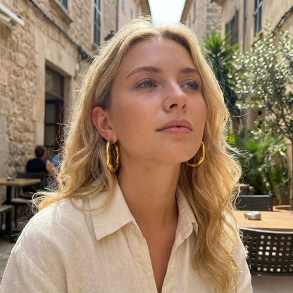 Sharon Gold Earrings