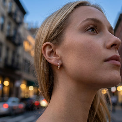 Sophie Crystal Cluster Earrings